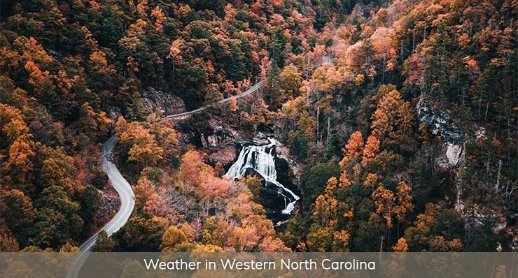 weather in western north carolina landmark realty group best place live experience all four seasons
